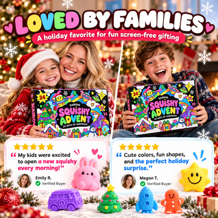 Squishy Advent Calendar™  – 24 Days of Surprises
