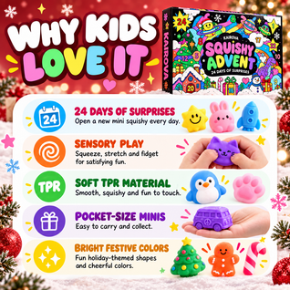 Squishy Advent Calendar™  – 24 Days of Surprises
